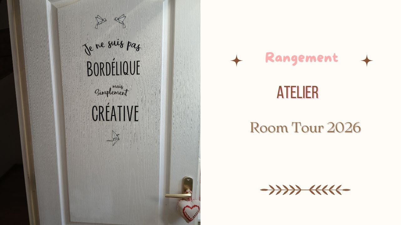Ma Scraproom 2026🏠✨ : Visite guidée !