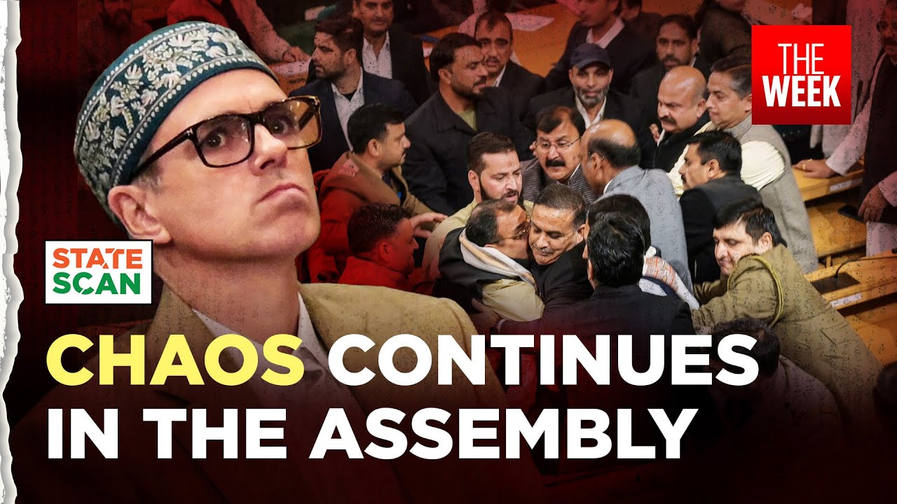 Jammu Kashmir assembly: Chaos continues as the first session as a Union Territory comes to an end
