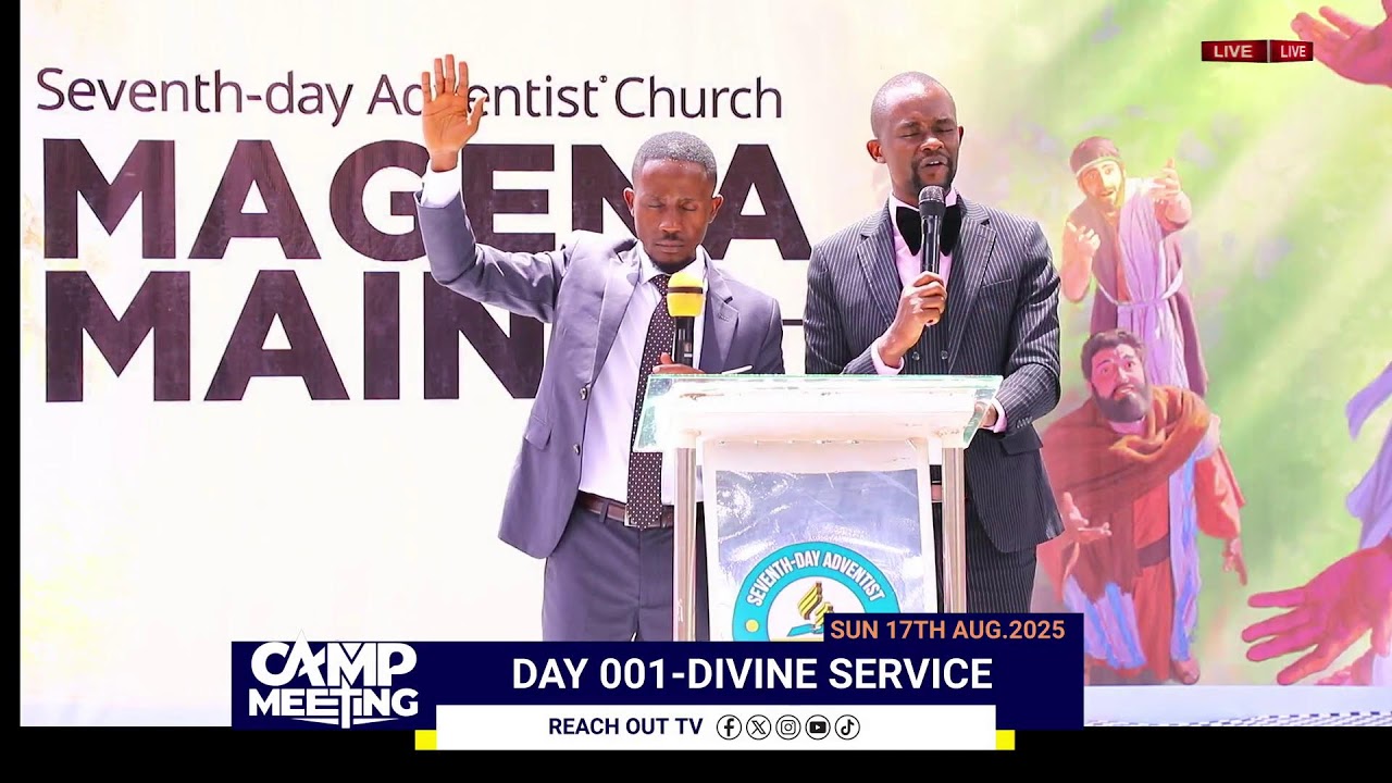 DAY 001- SERMON- MAGENA MAIN SDA CHURCH 2025 CAMP.MEETING. PASTORS NORMAN CHISUNKA & ABSOLOM OANDA
