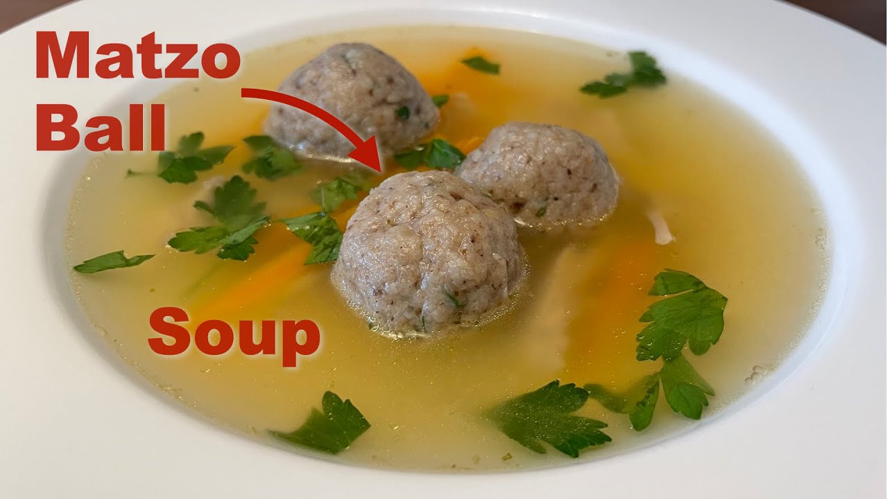 MATZO BALL SOUP - you'll never wanna try any other chicken soup
