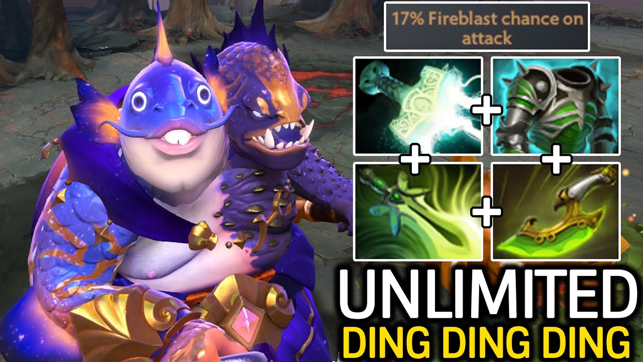 Ogre Magi Max Attack Speed – 17% Fireblast on Hit Madness Dota 2