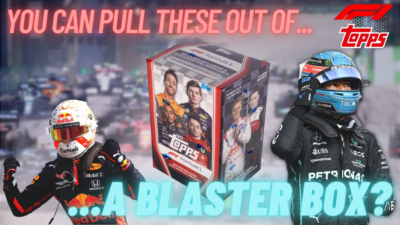 One of the best Blaster boxes in 2022! | Blaster Box break no.2 |F1 Trading Cards