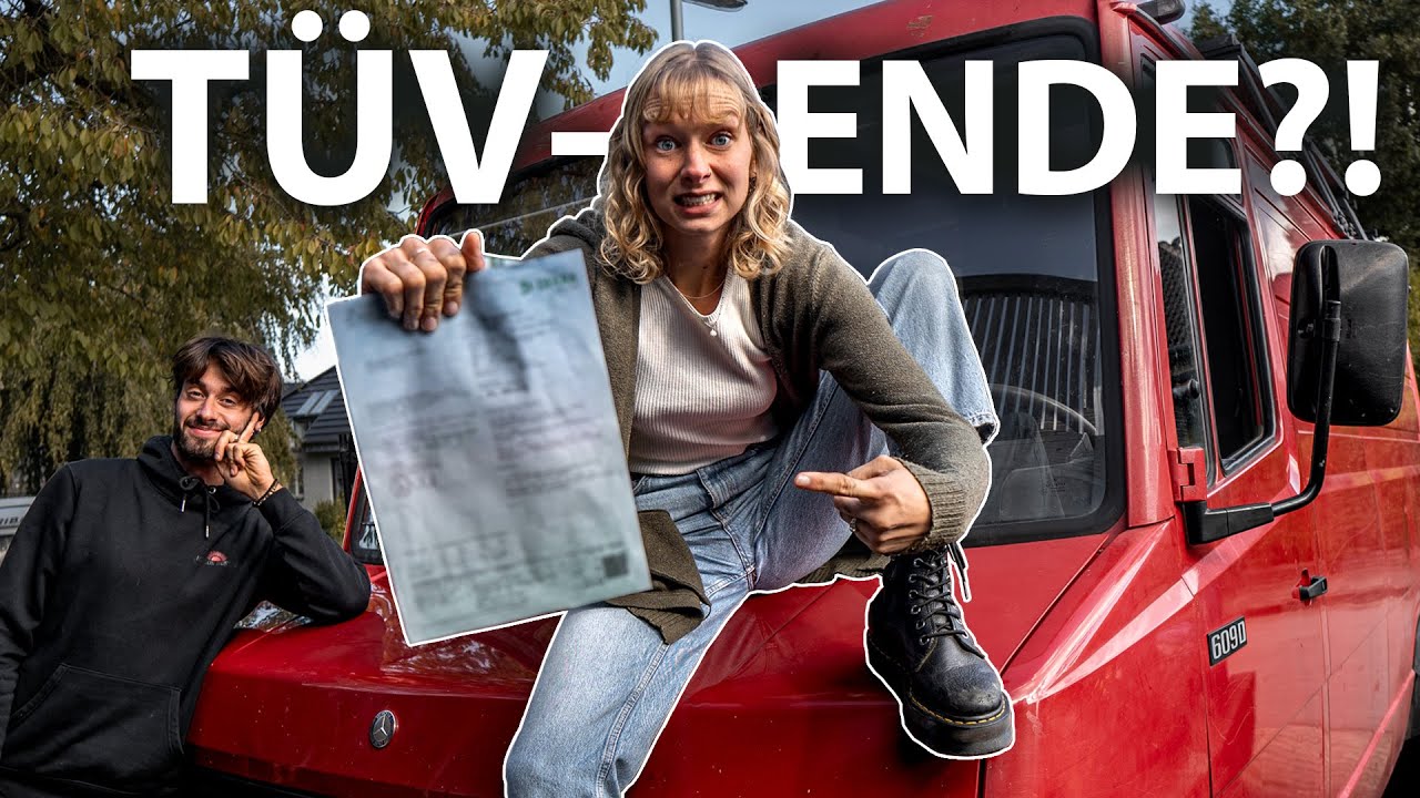 DER GROSSE MOMENT! 😳 Fallen wir WIEDER durch oder bekommt unser VAN TÜV?!