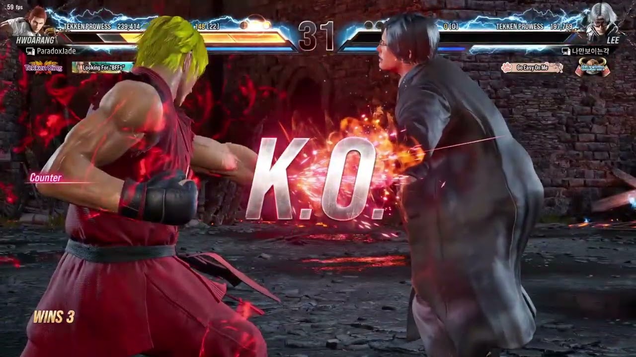 Hwoarang vs Jin #tekken8
