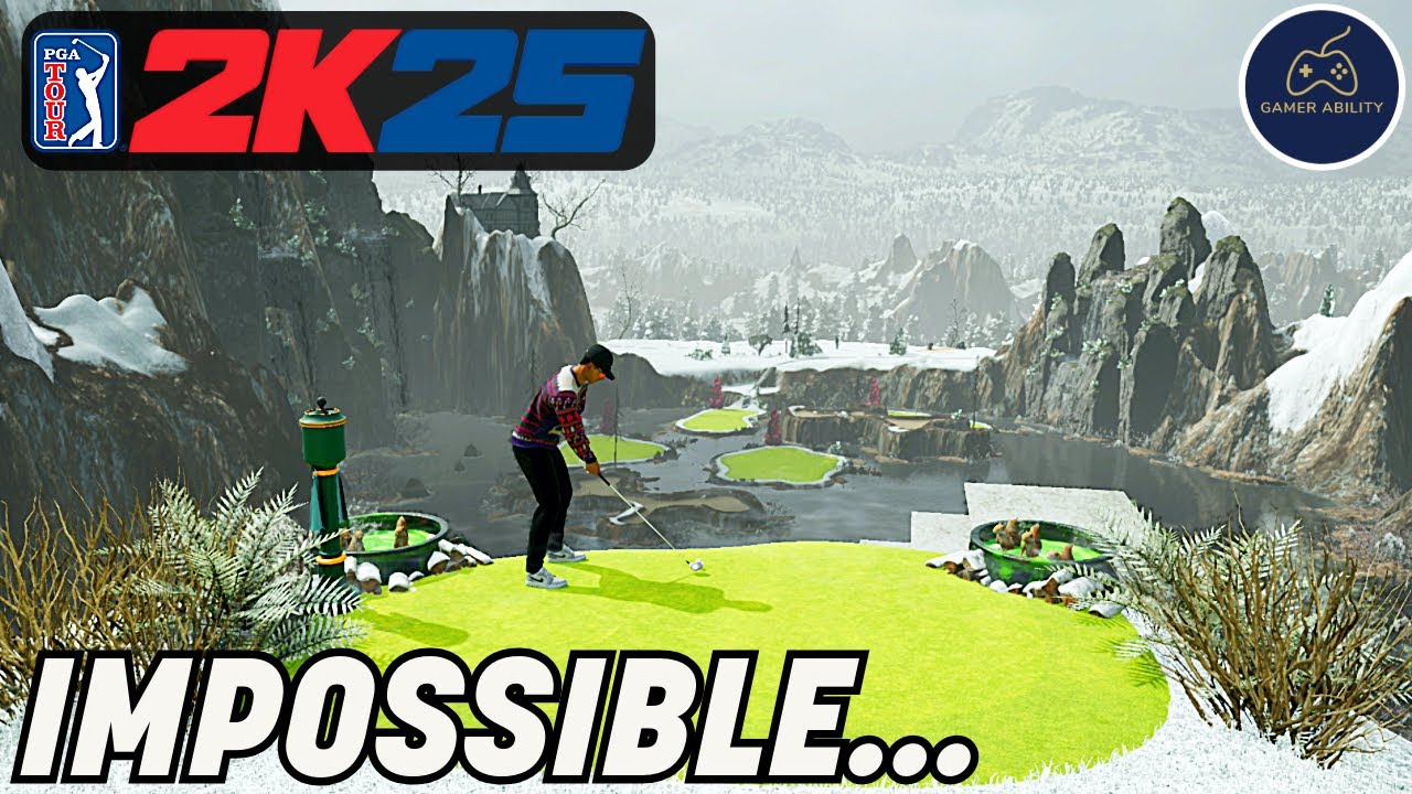 IMPOSSIBLE CHALLENGE at Krampus Mountain in PGA TOUR 2K25!