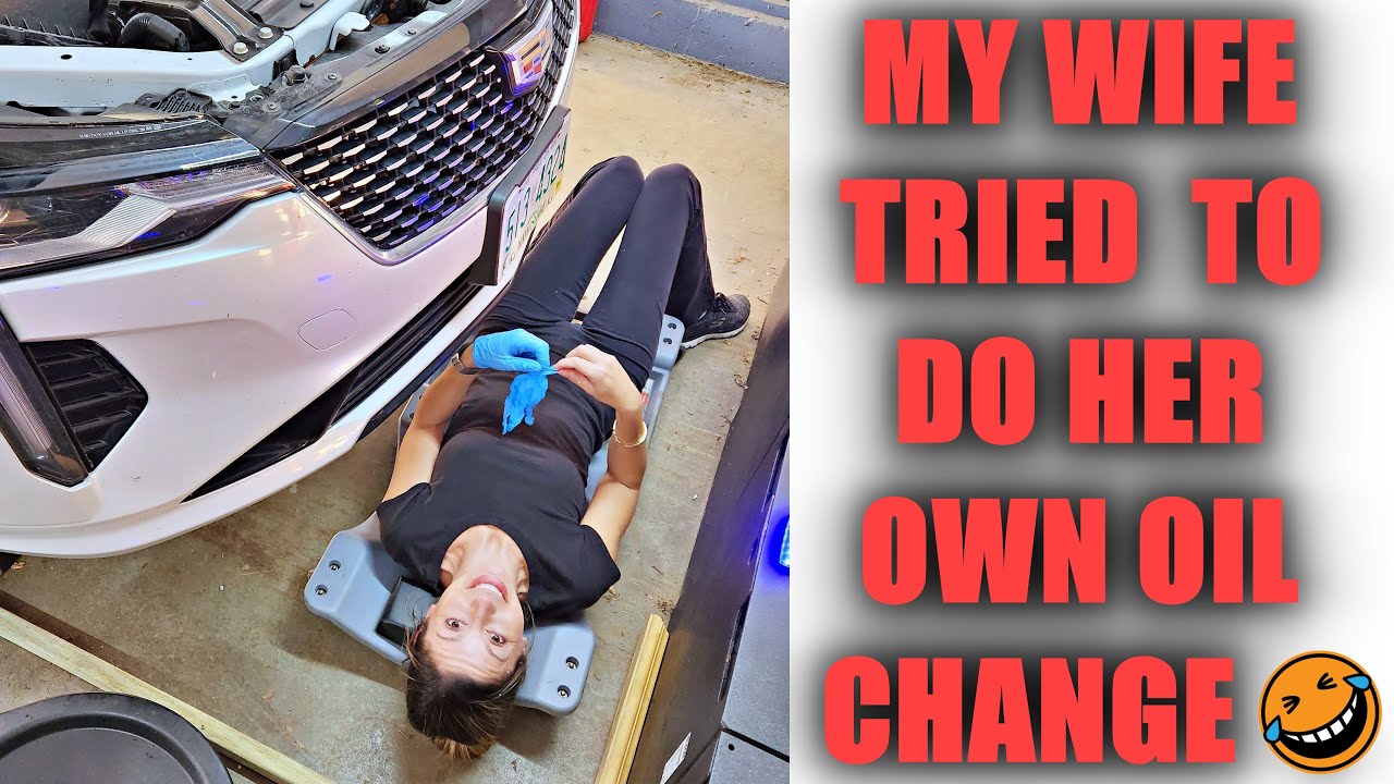 Cadillac CT4 Oil Change - How-To + Wife gives it a shot!