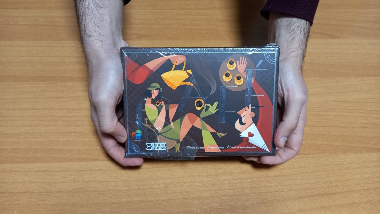Unboxing di Café - gioco da tavolo