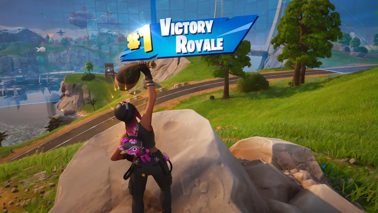 KEISHA CROSS Skin Solo Gameplay in FORTNITE!