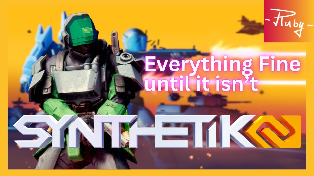 Commando is easy until it isn't || SYNTHETIK 2 Gameplay