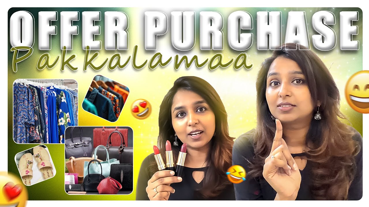 Offer purchase paakalamaa?? #drsharmika #handbags #tour #vlog #trendingvideo