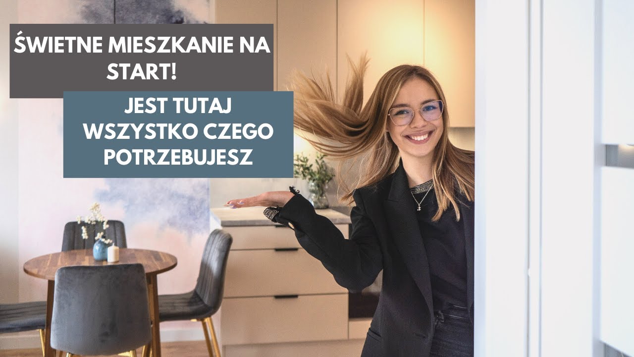 To jest mieszkanie IDEALNE na start! Oglądamy wspaniałe M na poznańskich RATAJACH 🥰