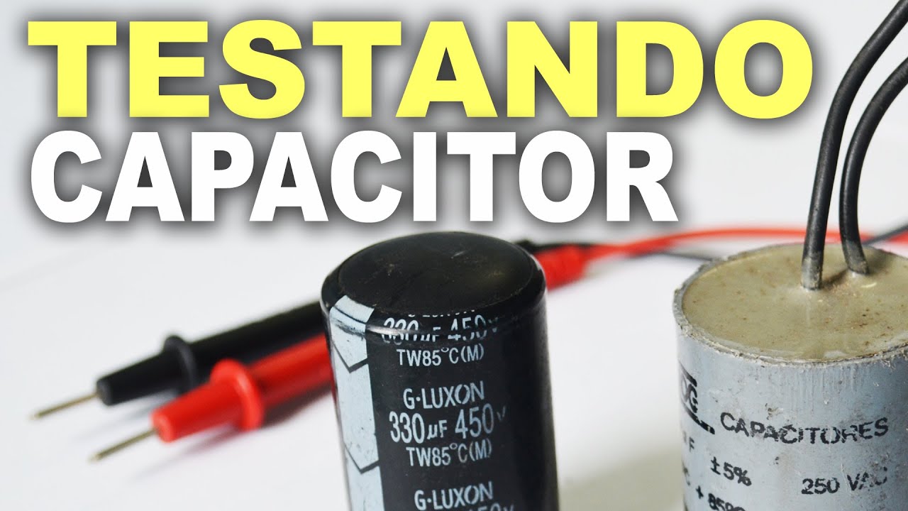 Como testar capacitor com multímetro digital
