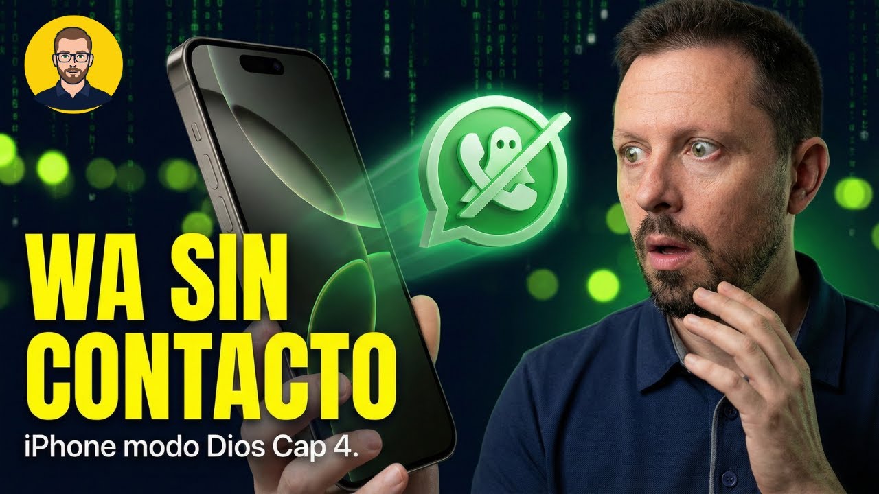 Tu Agenda está LLENA de Basura: Deja de Guardar Contactos Haz esto iPhone modo Dios Cap. 4