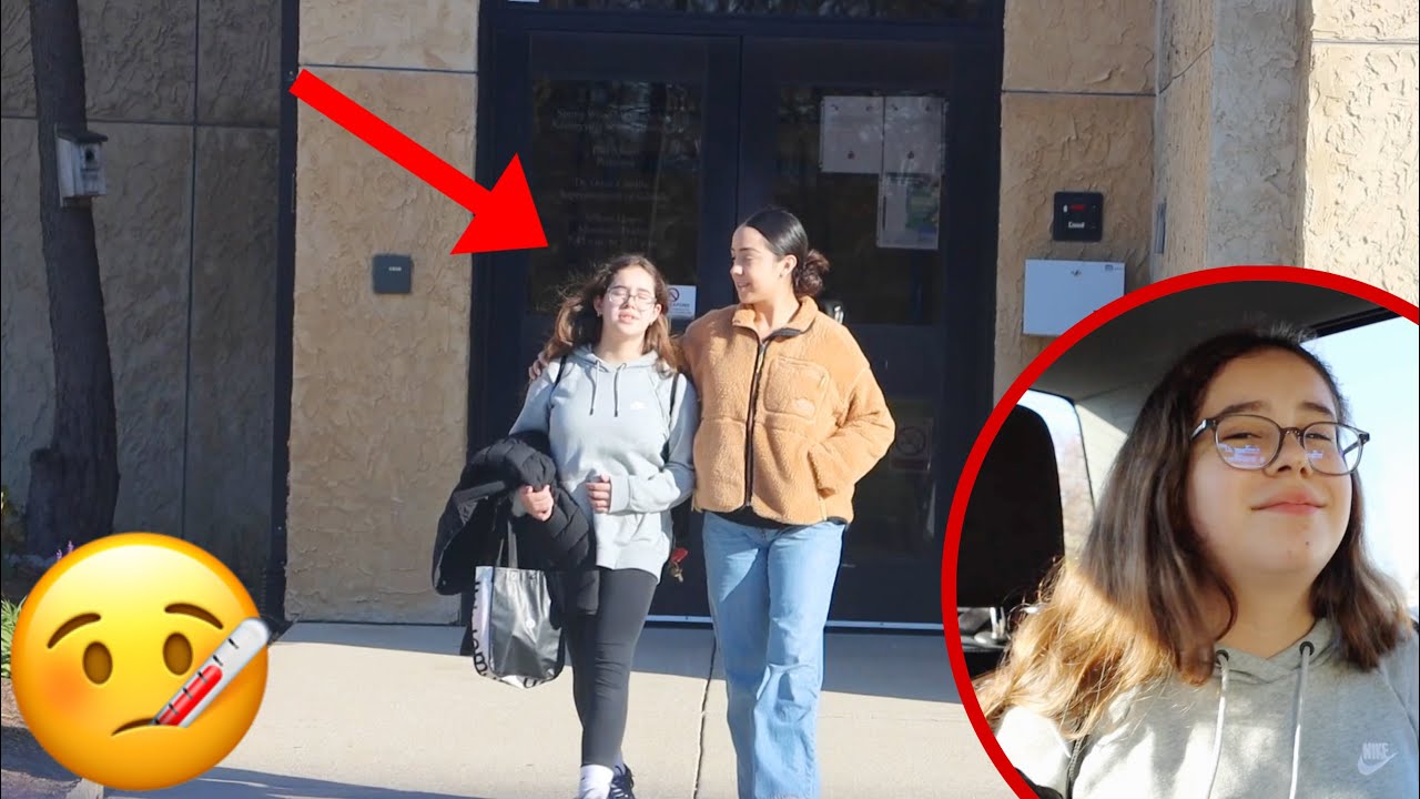 Little Sister FAKES Being SICK To SKIP SCHOOL!