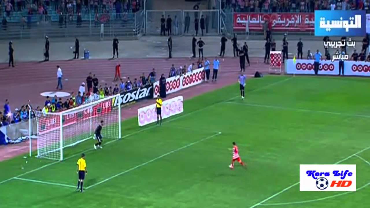 اهداف و ركلات الترجيح مباراة الاهلى والافريقى التونسى 5-4 (1-2) || كأس الكونفدرالية 2015