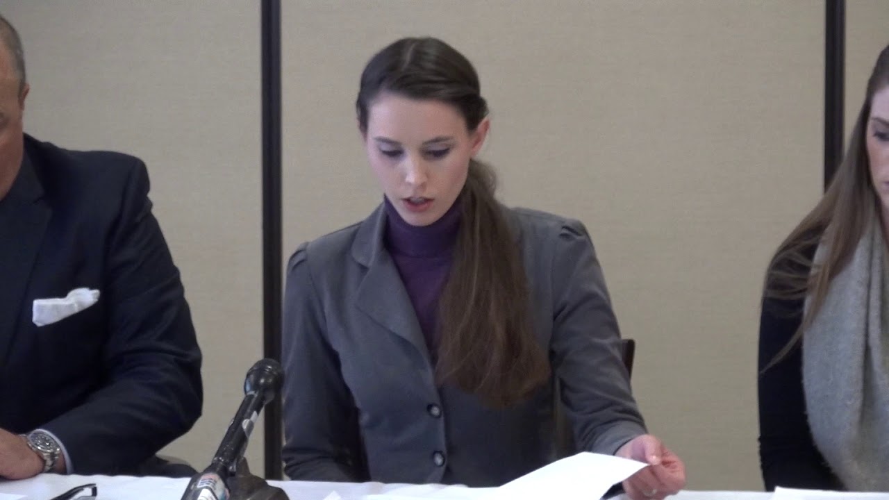 12.7.2017 Larry Nassar Sentencing on Federal Child Pornography Charges - Michigan - Press Conference