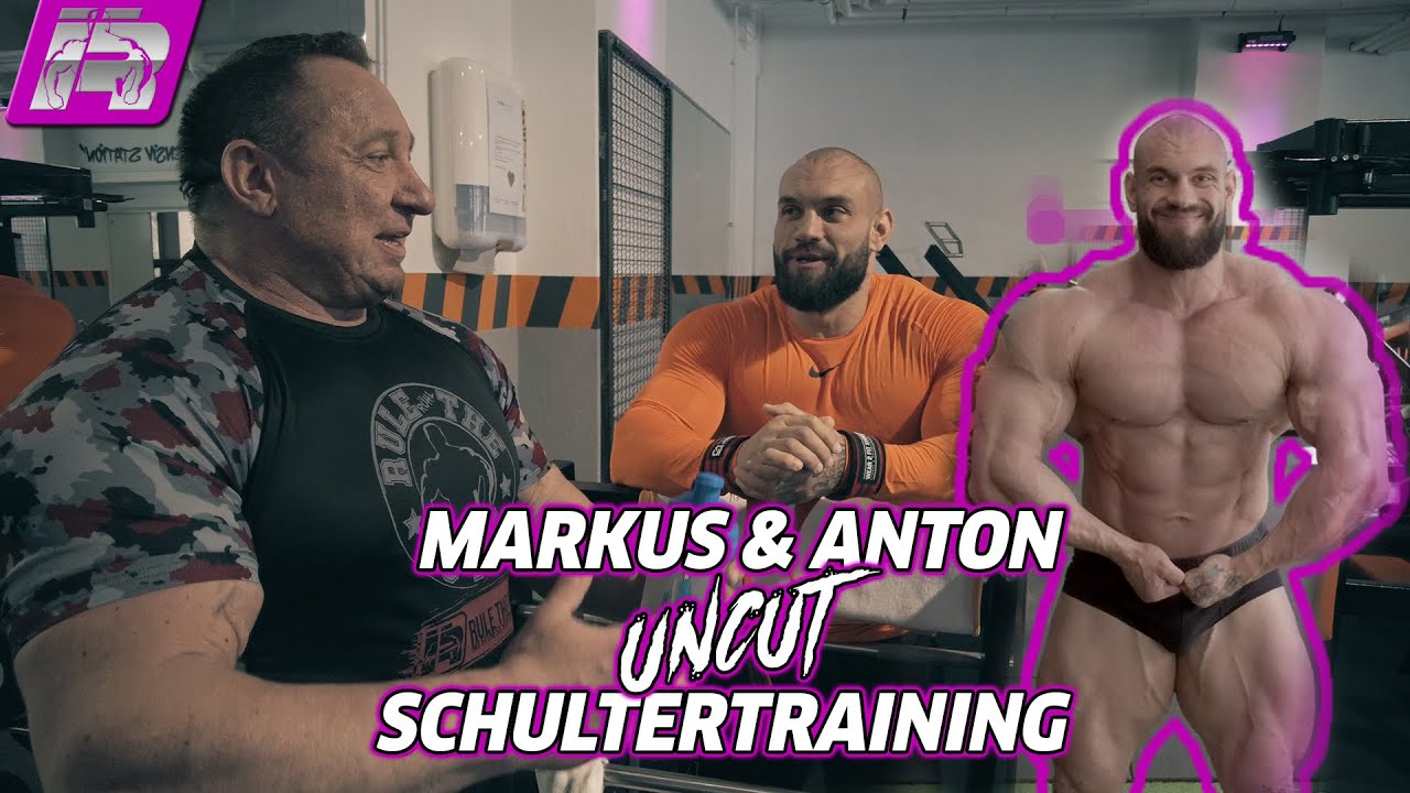 Markus und Anton Bippus trainieren Schultern