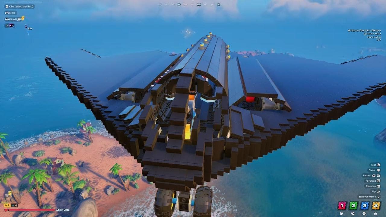 Lego Fortnite B-2 Stealth Bomber