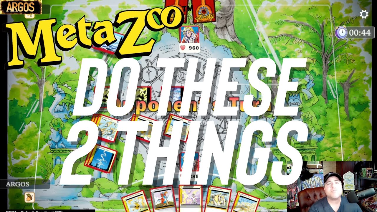 METAZOO MUST DO THESE TWO THINGS