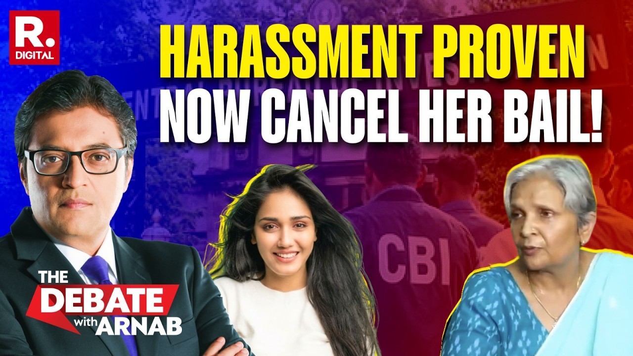 Arnab Leads Nation's Demand To Cancel Ex-Judge Giri Bala's Bail | Twisha Death Case