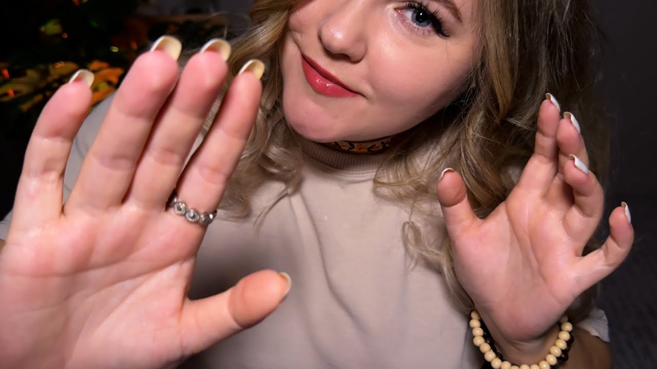 ASMR Hand movements + Mouth sounds (100% Tingles)