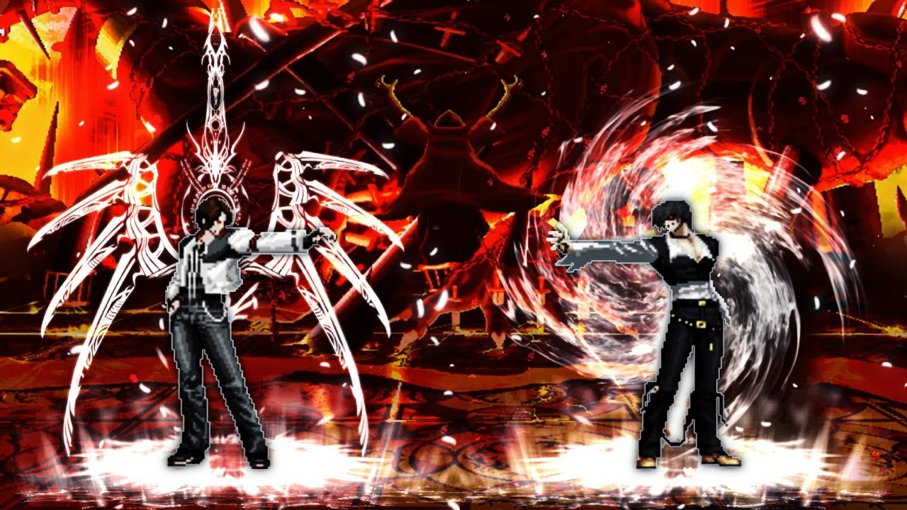 Abyss Kyo MI vs. Lord Abyss Iori [KOF MUGEN]