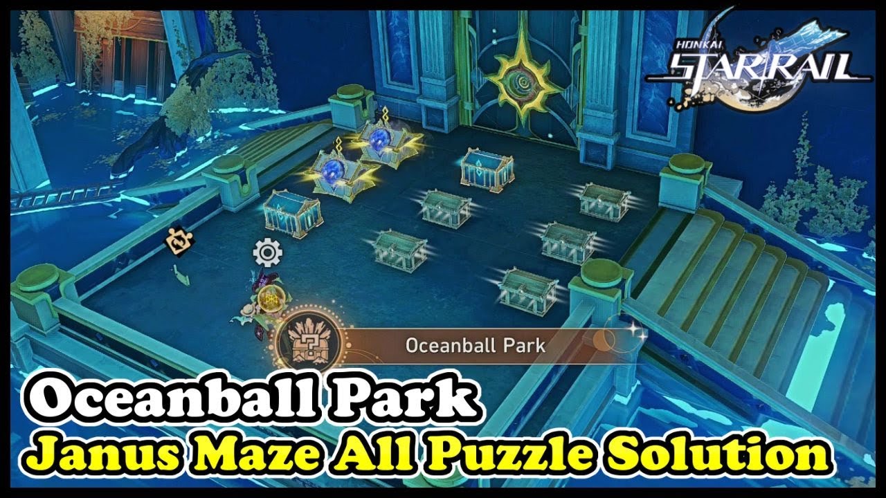 All Janus Maze Puzzle Solution Guide in Warbling Shores Styxia (Oceanball Park) Honkai Star Rail