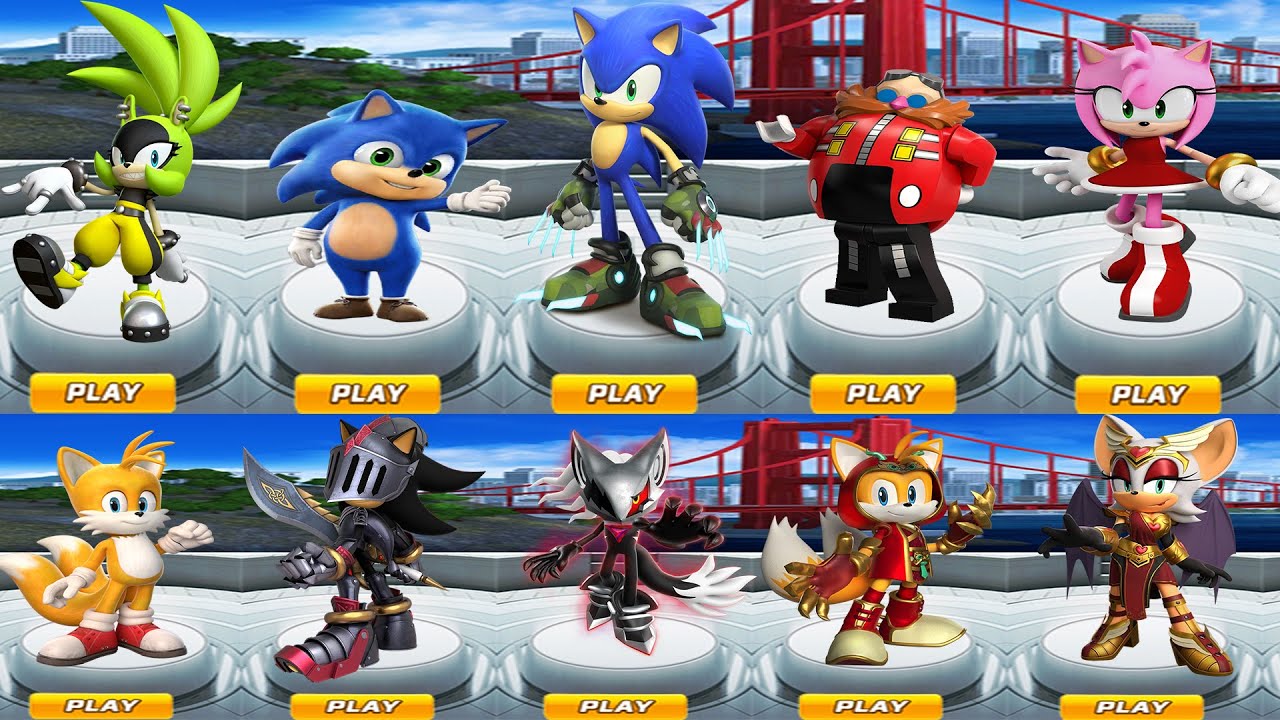 Sonic Forces Speed Battle - Ovi Pick Characters All 92 Characters Unlocked SFSB Gameplay walkthrough
