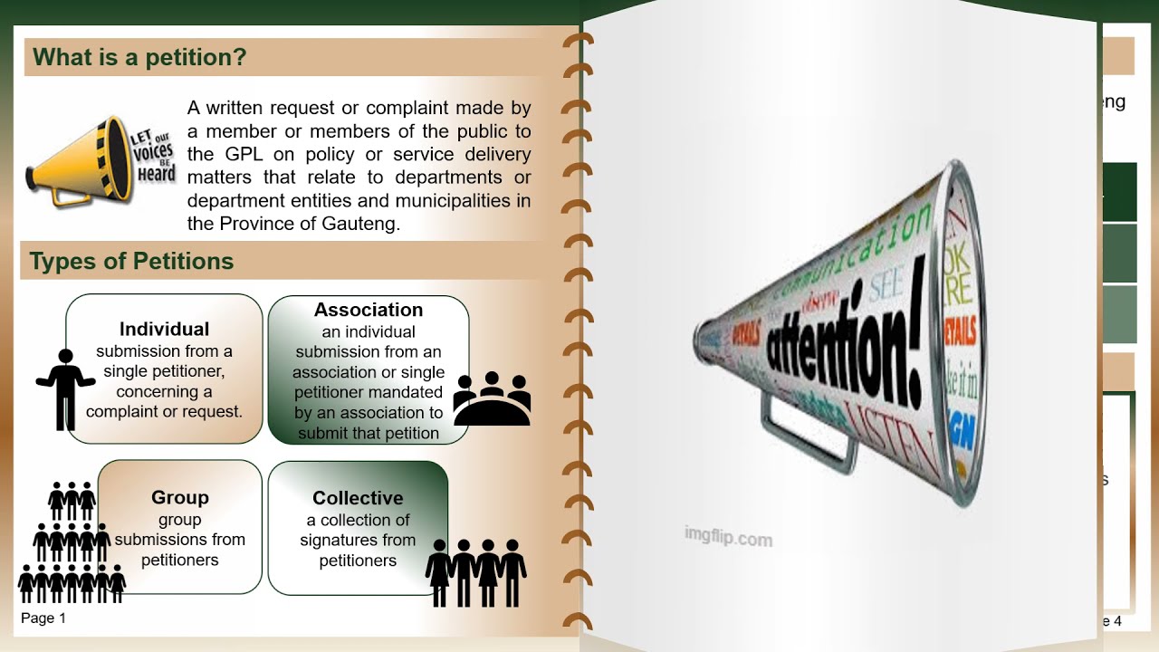 Petitions Guide