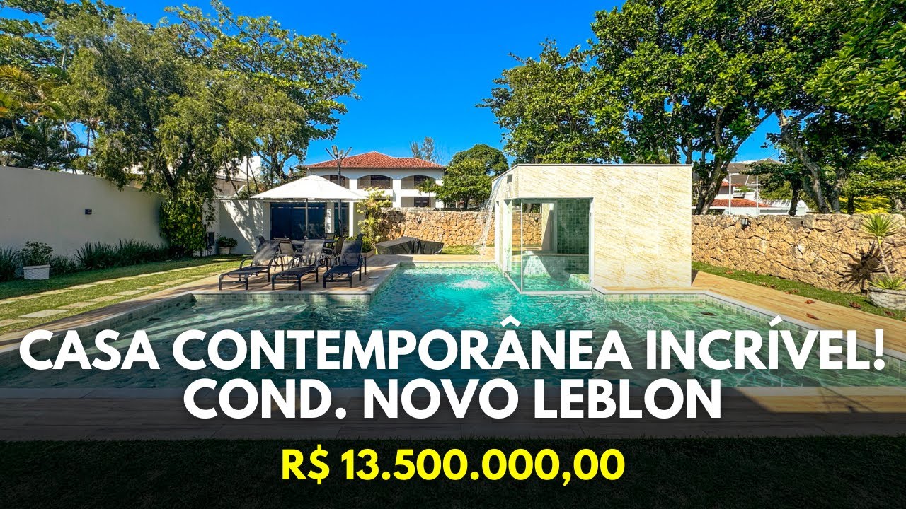 CASA CONTEMPORÂNEA INCRÍVEL! Imóvel à venda na Barra da Tijuca - RJ | Royal4House