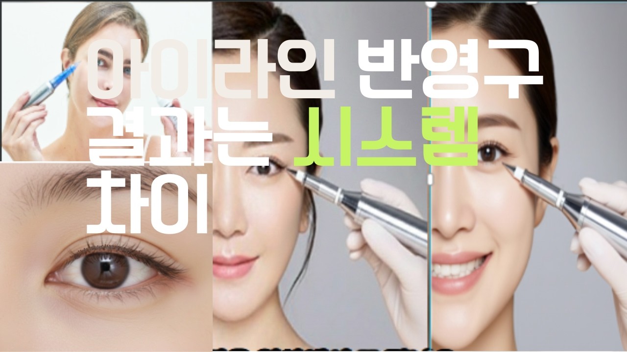 아이라인 반영구 vs 독일 롱타임라이너, 결과가 다른 진짜 이유
