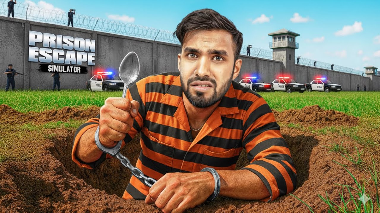CAN I ESCAP FROM  THIS PRISON  IN ONE WEEK ? | TECNO GAMERZ GAMPLAY #1