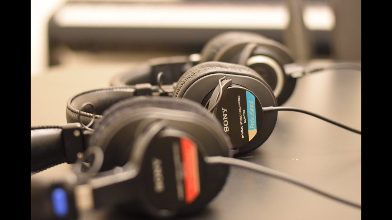 Choosing Headphones Sony MDR-7506 MDR-V6 & Audio Technica ATH-M50x