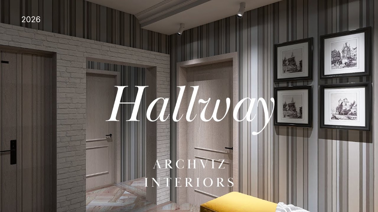 Дизайнер інтер'єру Передпокій /ArchViz Interiors: Interior designer Hallway/