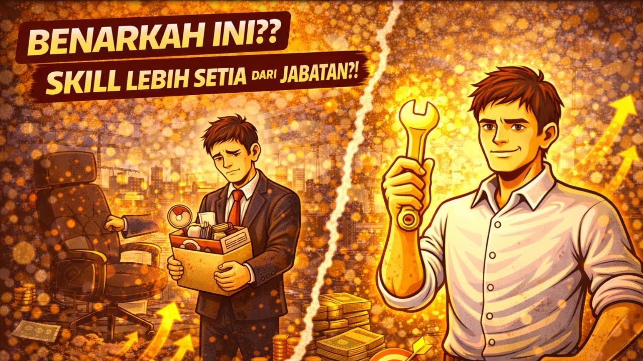 Harta Bisa Hilang, Tapi... Skill Lebih Setia dari Jabatan. Motivasi Hidup Sukses.