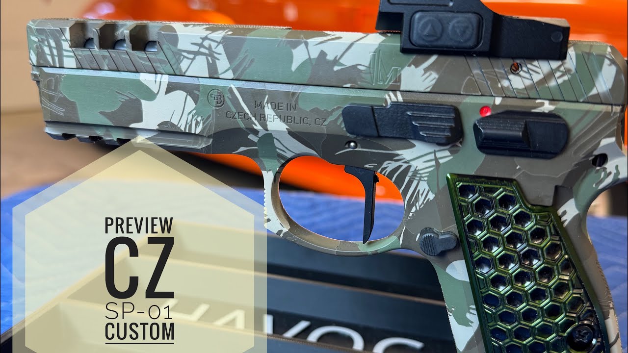 Range Time with new CZ SP-01 by Impact Machine LA