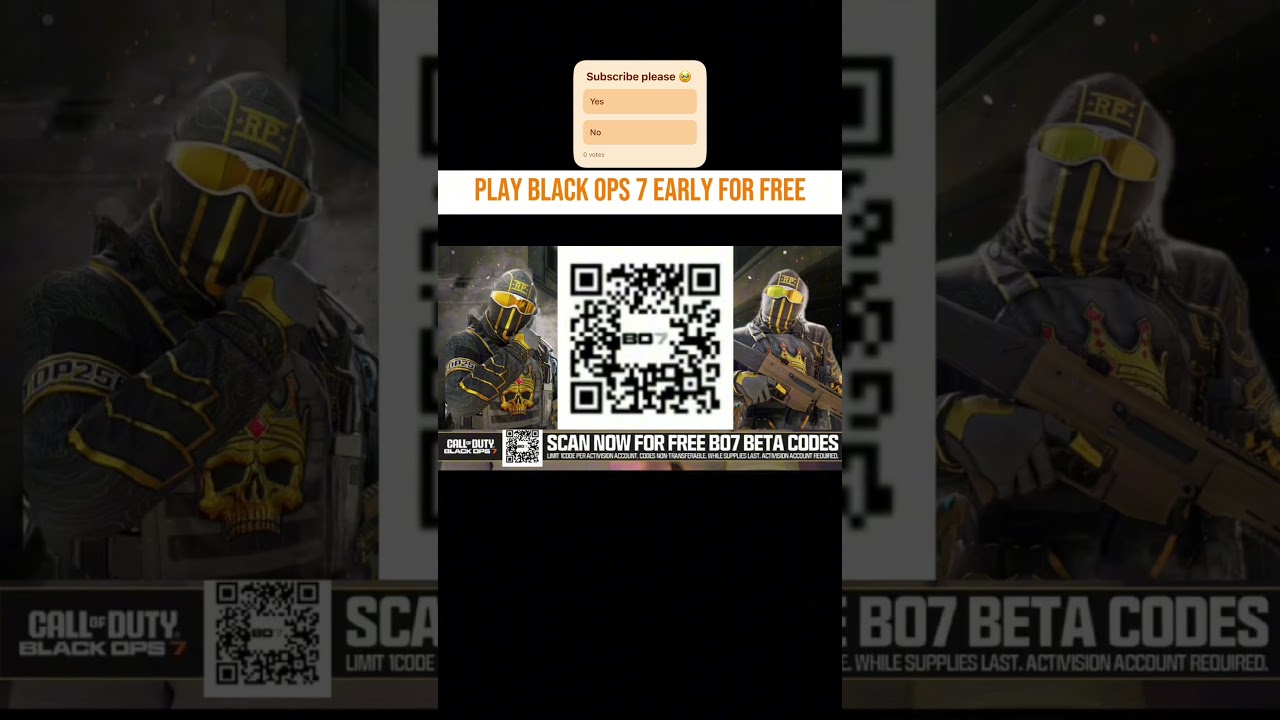 Bo7 Beta Codes 😊🫶 #gaming #cod #callofduty #bo7