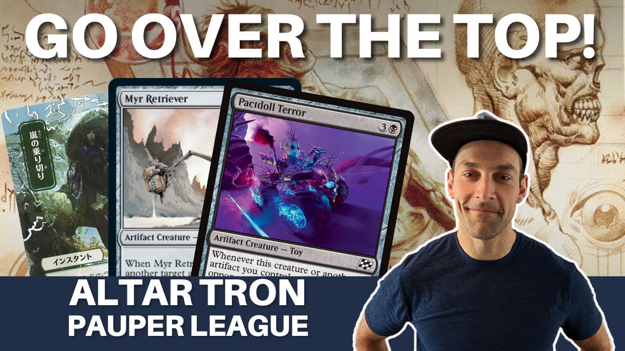 COMBO BUT BIGGER! Go over the top of your opponent by putting Ashnod's Altar into Pauper Tron!