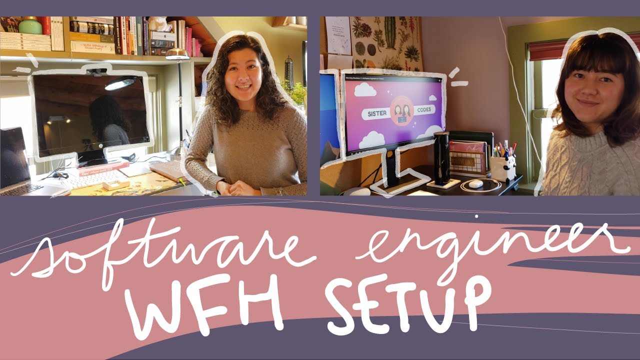 Software Engineer Desk Setup - Work From Home