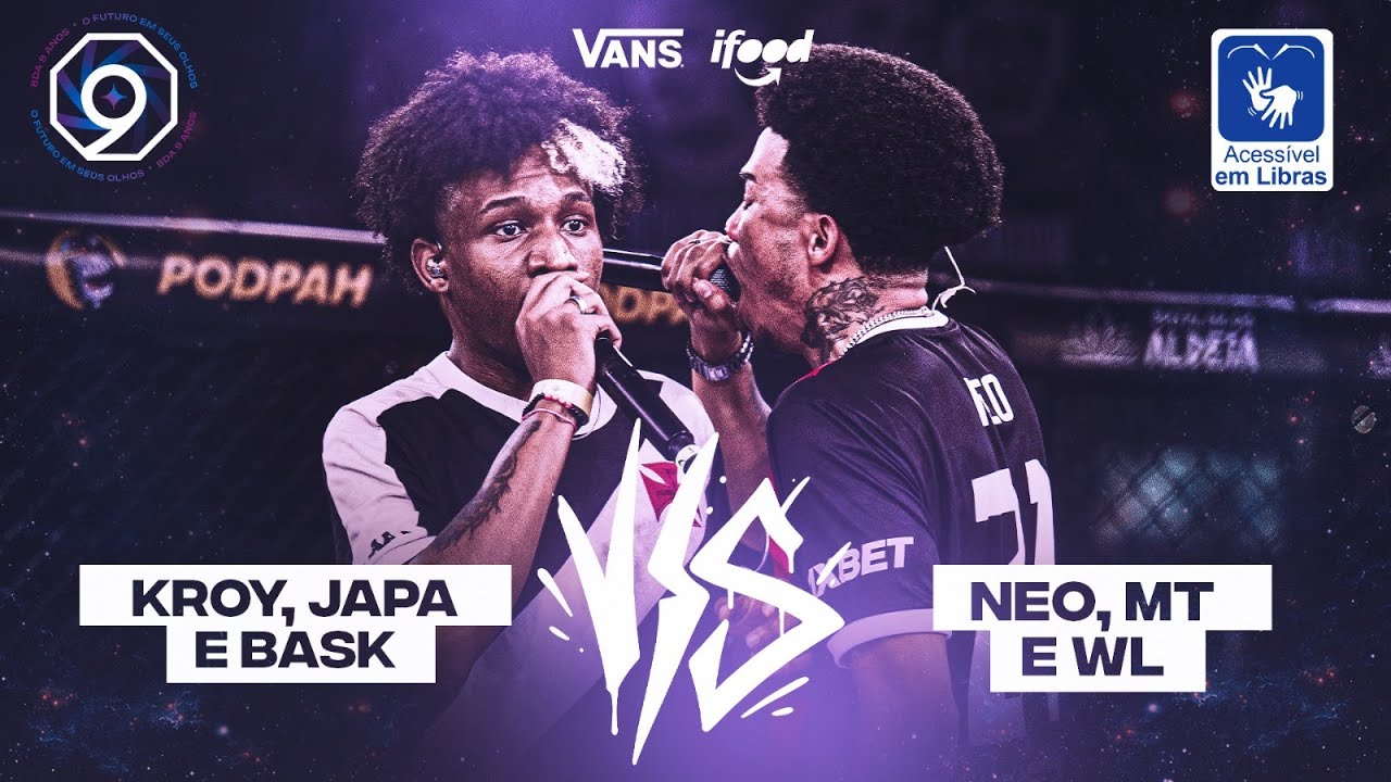 KROY, BASK E JAPA X NEO, MT E WL BXD | SEGUNDA FASE | BDA 9 ANOS