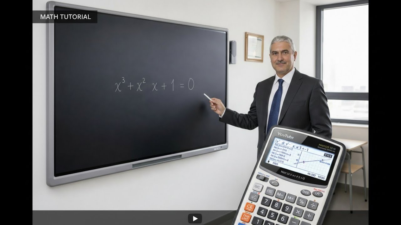 EQUATION DE DEGRE 3 AVEC CALCULATRICE