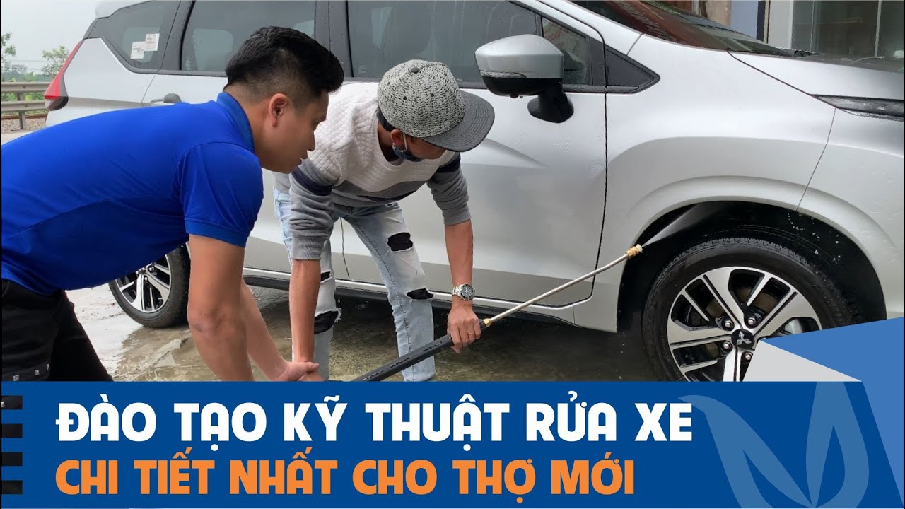 Nhập môn bí kíp rửa xe chi tiết nhất cho người mới bắt đầu