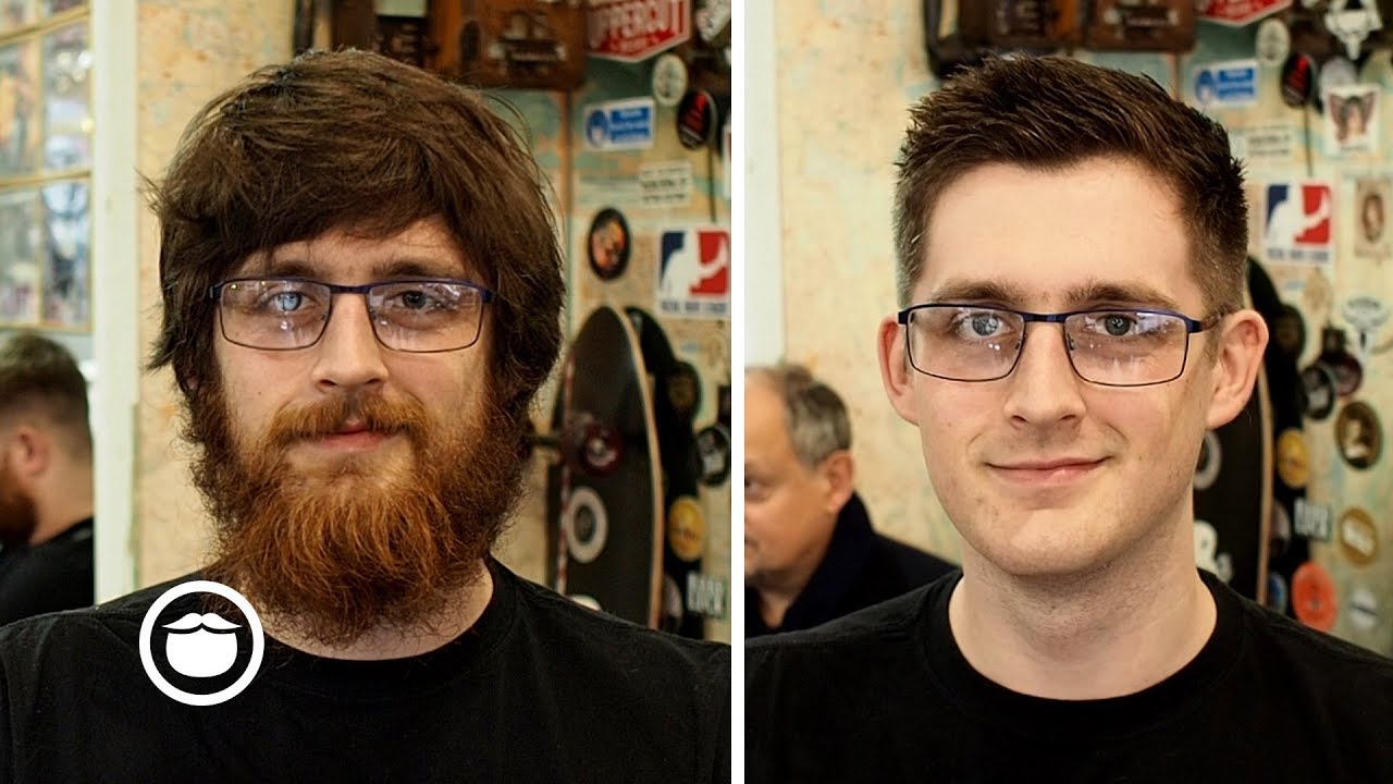 Epic Haircut and Beard Transformation