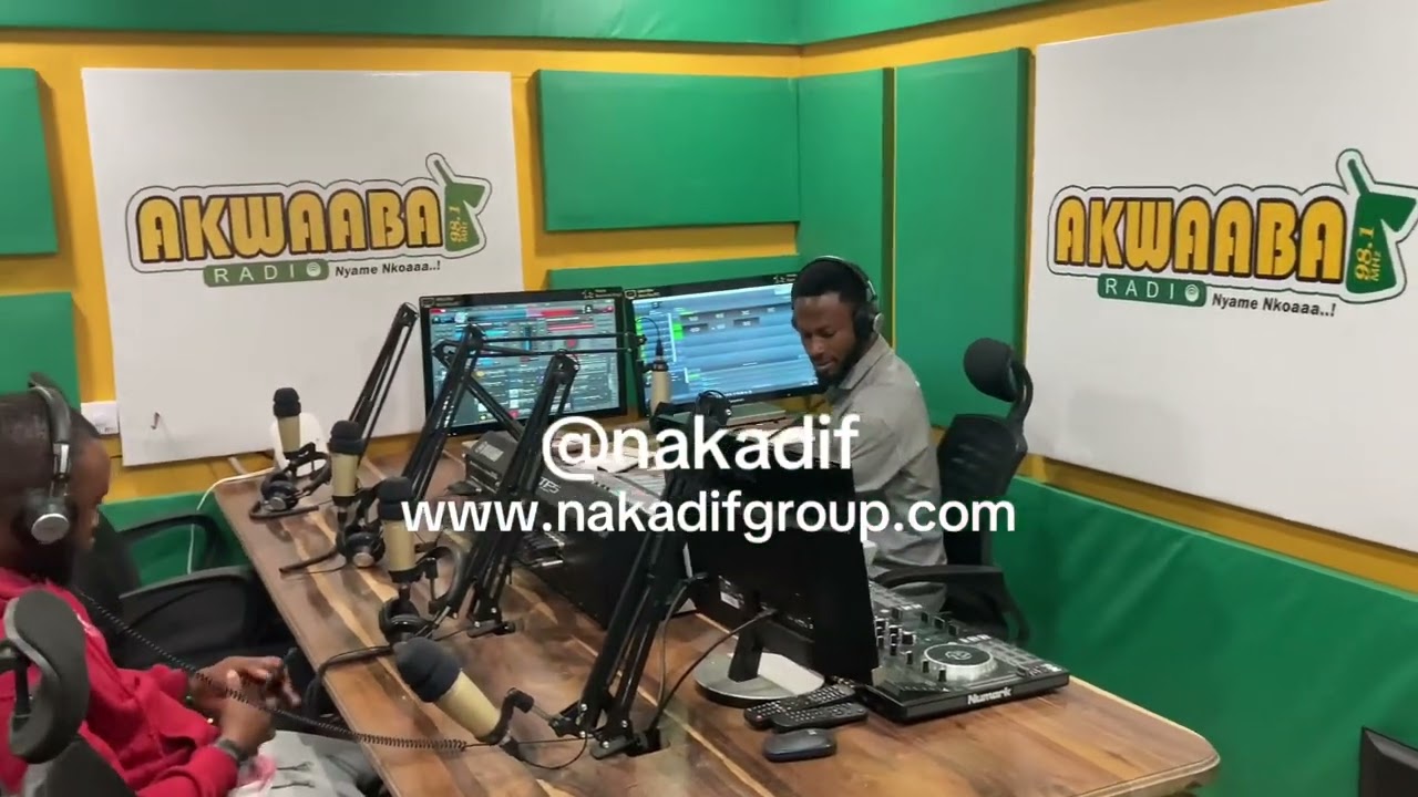 Akwaaba Radio 98.1 FM Studio Design And Soundproof