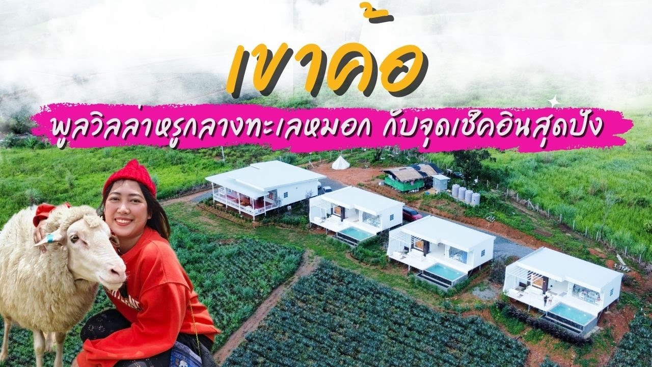 เที่ยวเขาค้อ เพชรบูรณ์ พักพูลวิลล่า​สุดหรูกลางทะเลหมอก และจุดเช็คอิน​สุดปัง l The Atmosphere KhaoKho