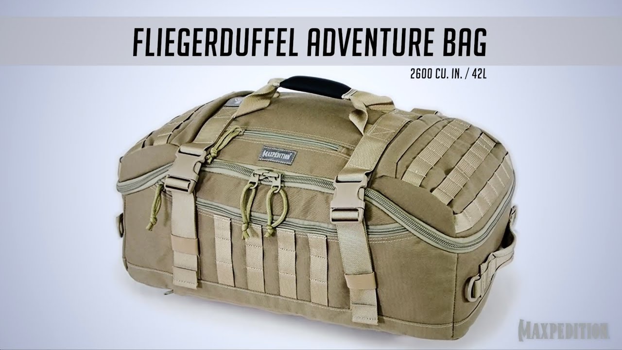 MAXPEDITION FLIEGERDUFFEL ADVENTURE BAG 42L