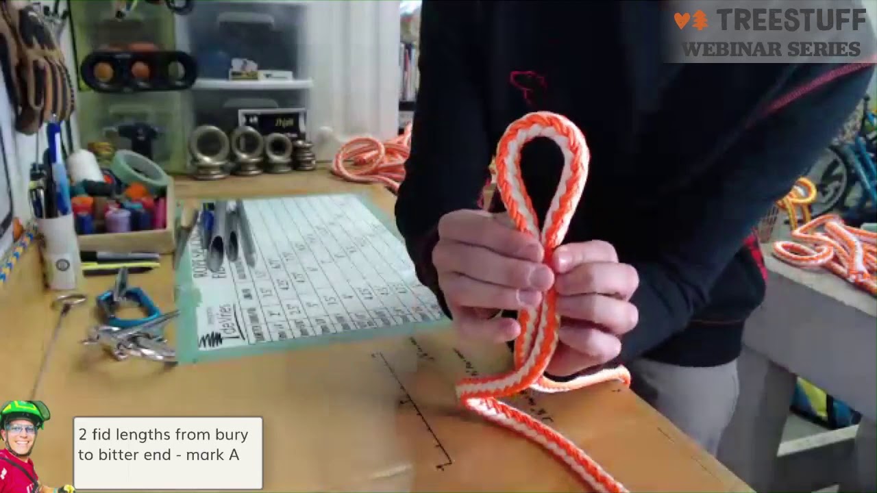 Splicing Rigging Slings with Peter de Vries - TreeStuff Webinar