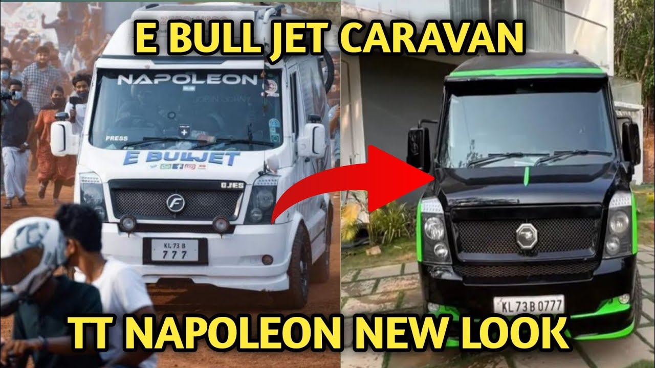 TT NAPOLEON NEW LOOK | E BULL JET | 😵😌🥵 #ebulljet #caravan #libinebulljet #trending #modification