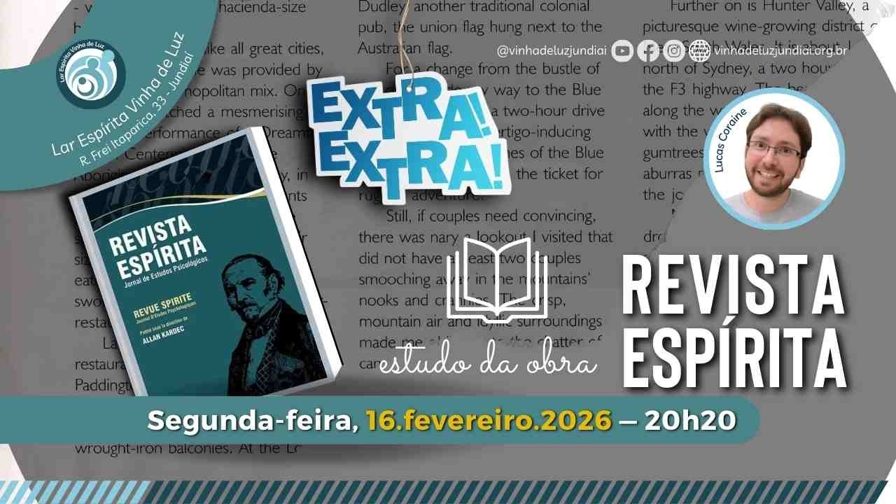 Estudo da obra — REVISTA ESPÍRITA — A Telha