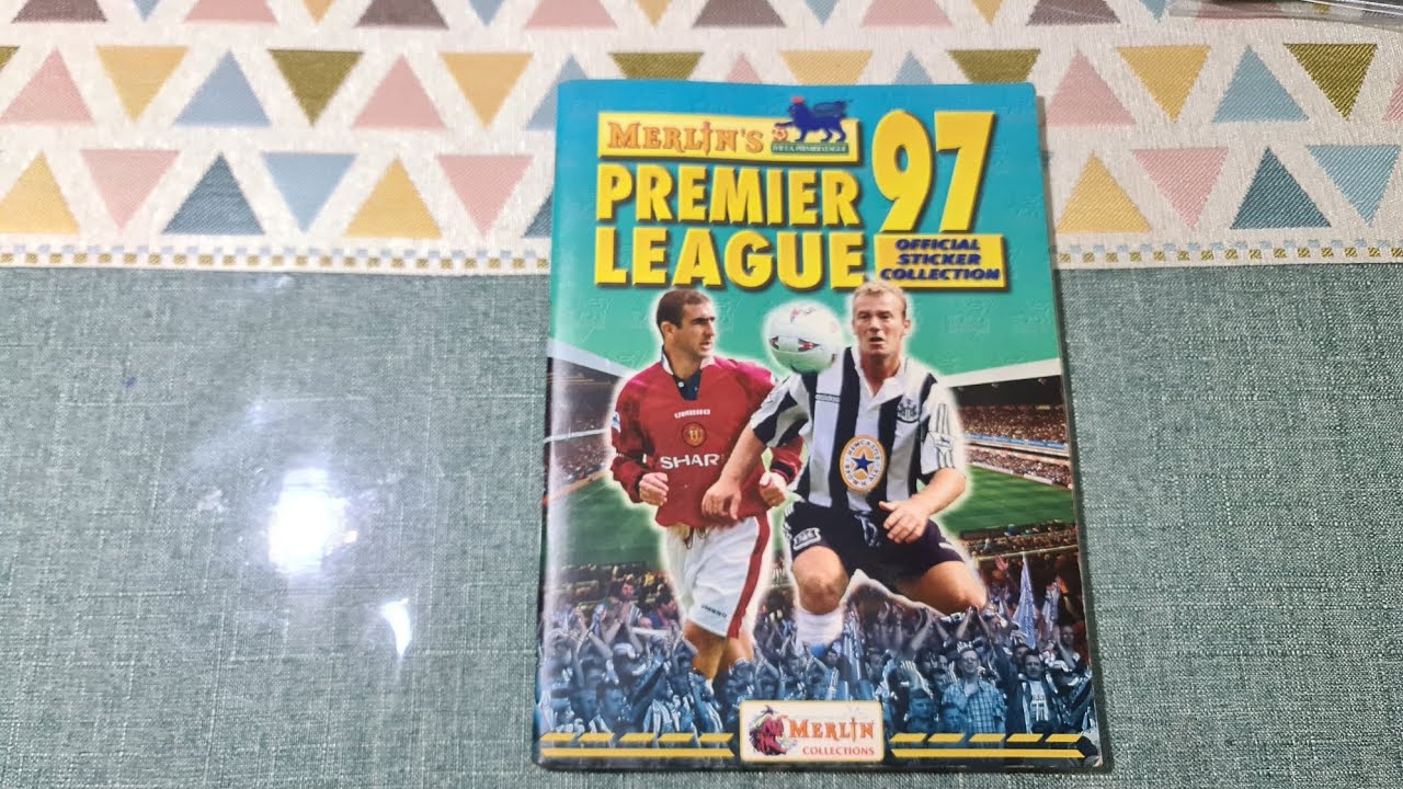 Merlin's Premier League 97 Official Stickers Collection (Merlin) (1997) (Completed)